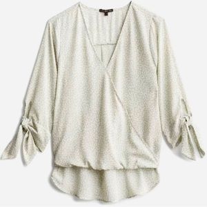 West K high low blouse size XL